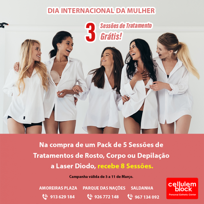 CAMPANHA DIA INTERNACIONAL DA MULHER